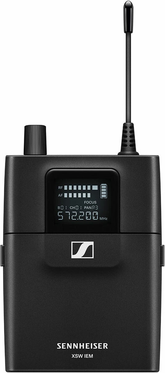 Sennheiser XSW EK In Ear Monitor Belt Pack Receiver and Headphones (572-596 Megahertz) - PSSL ProSound and Stage Lighting