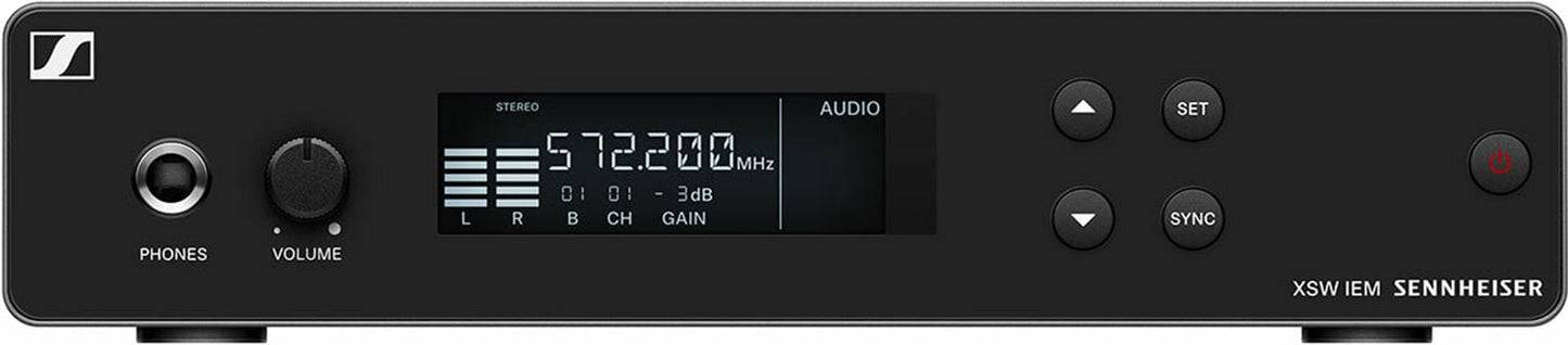 Sennheiser XSW IEM SR Half-Rack Stereo UHF Transmitter (476-500 Megahertz) - PSSL ProSound and Stage Lighting