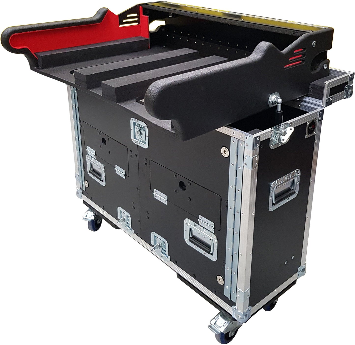 ProX Flip-Ready Easy Retracting Hydraulic Lift Case for Midas M32 Console - PSSL ProSound and Stage Lighting