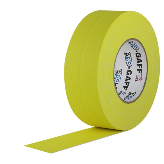 PRO Yellow Gaffers Stage Tape 2 In x 55 Yds - PSSL ProSound and Stage Lighting
