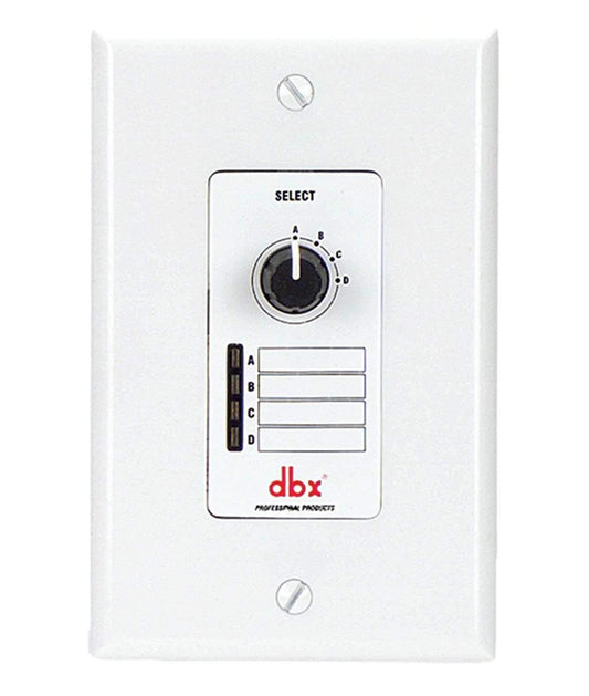 Dbx ZC-3 Remote Source Selector For Zone Control - PSSL ProSound and Stage Lighting
