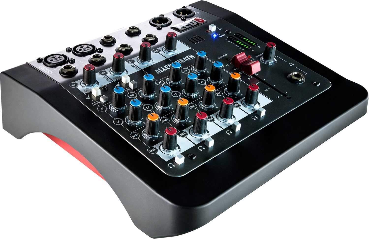 Allen & Heath ZED6 6-Channel Mixer - PSSL ProSound and Stage Lighting