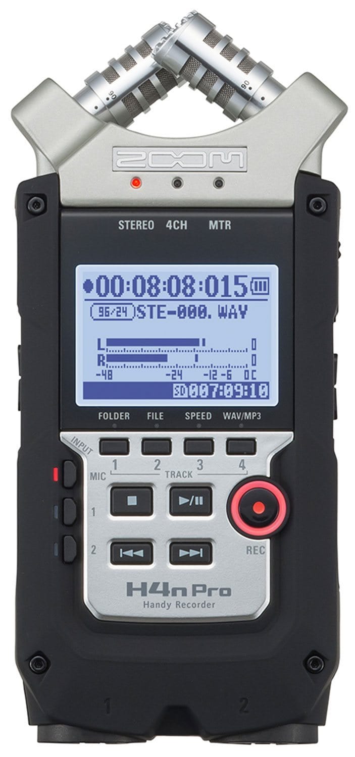 Zoom H4N Pro Handy Audio Recorder - PSSL ProSound and Stage Lighting