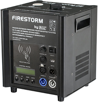 JMAZ Firestorm F3 (Black) Cold Spark 2 Pack & Case - ProSound and Stage Lighting