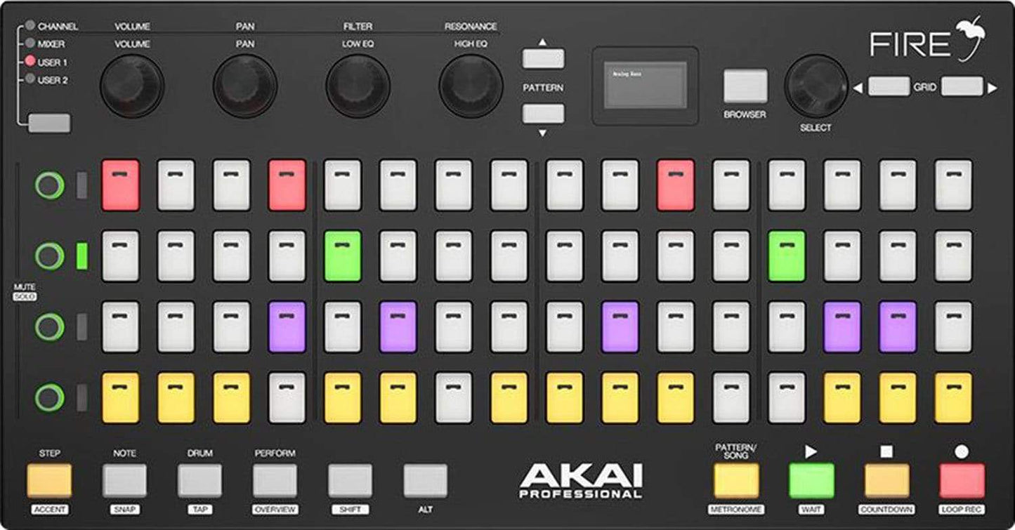 Akai Fire Grid Controller for FL Studio - ProSound and Stage Lighting