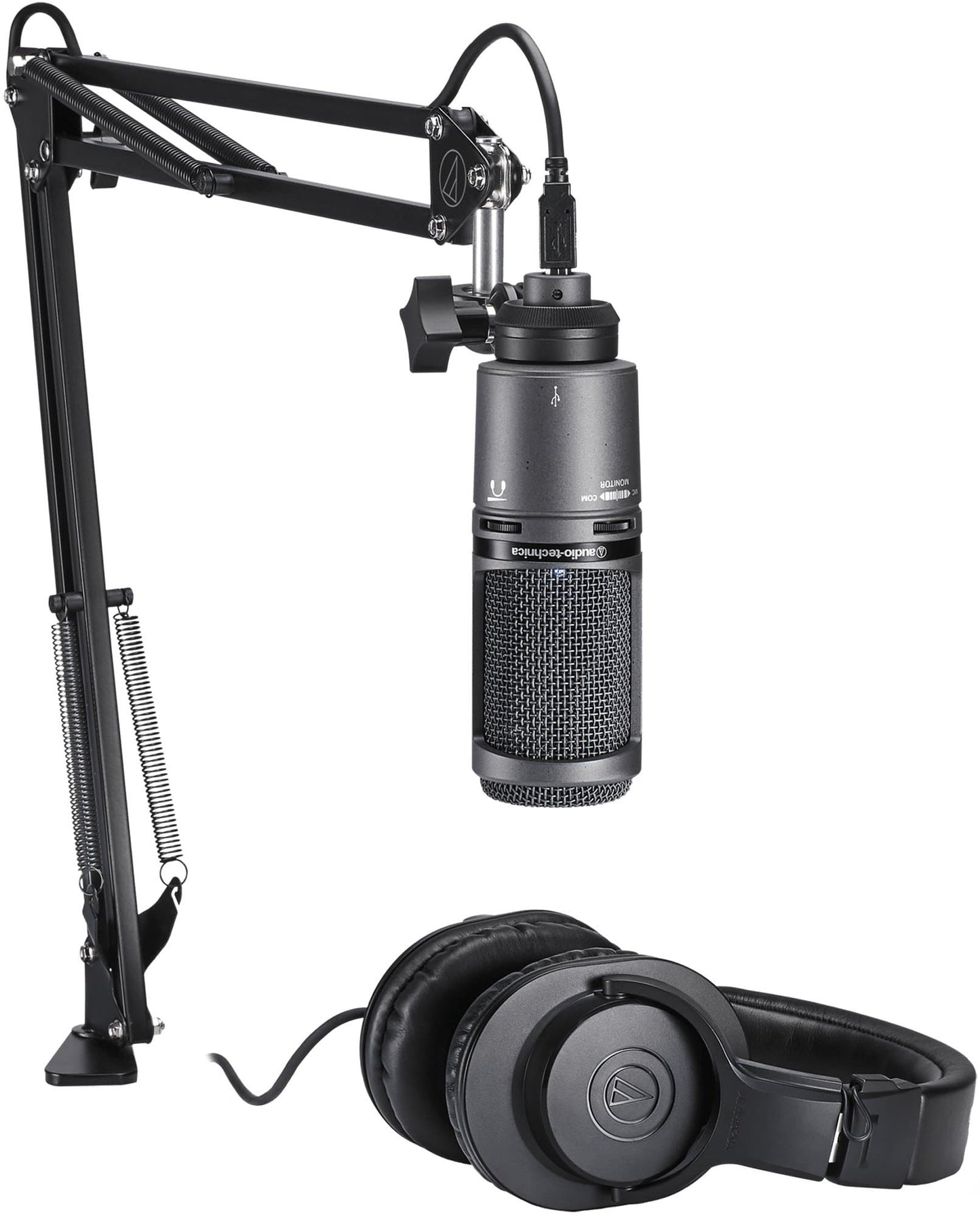 Audio-Technica AT2020USB Streaming / Podcasting Pack - ProSound and Stage Lighting
