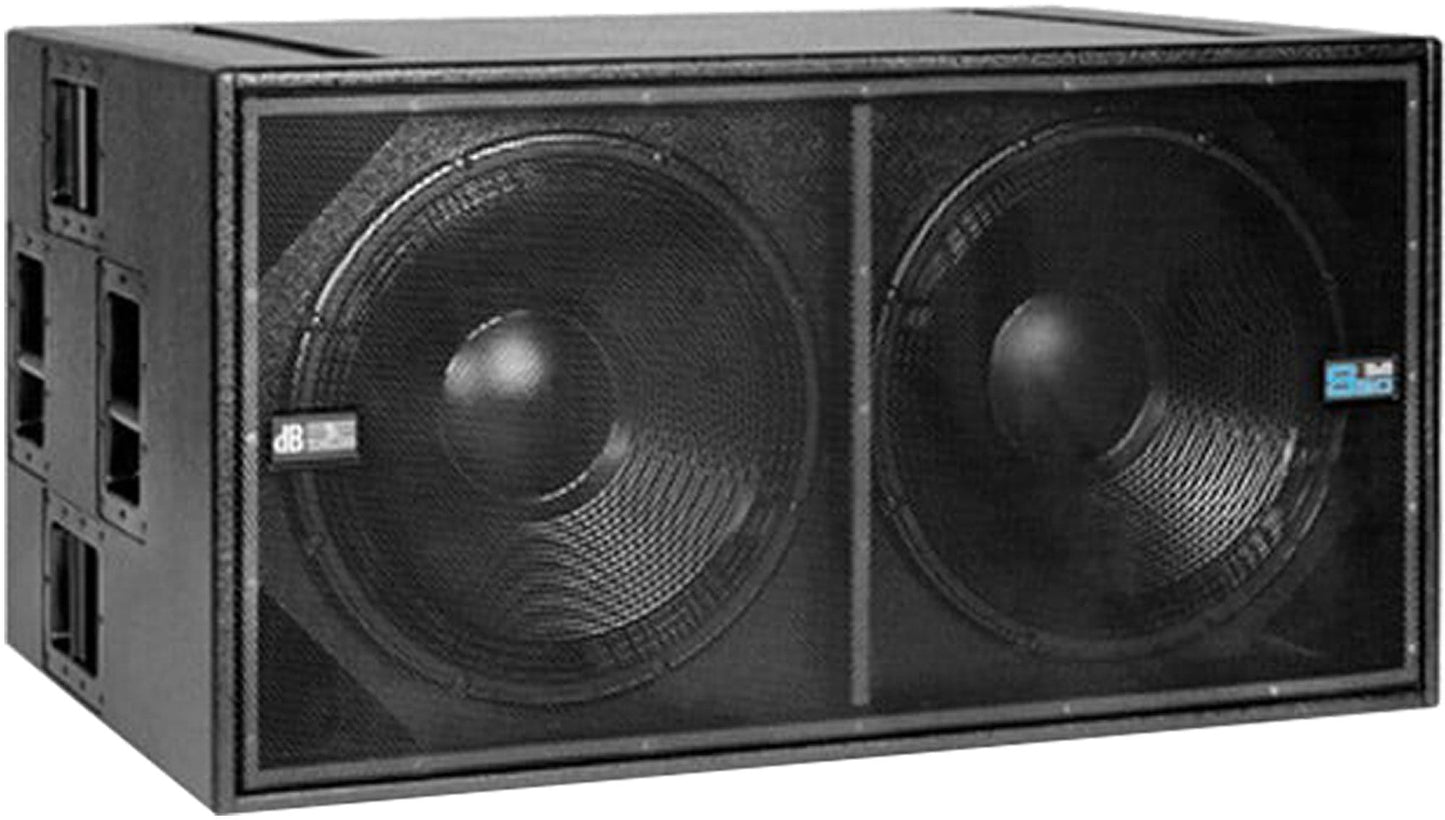 DB Technologies DVA S20DP 2x18-in Active Subwoofer - ProSound and Stage Lighting
