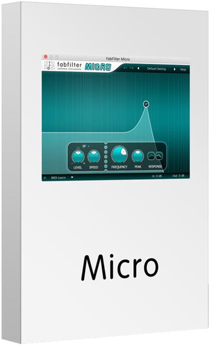 Fabfilter Micro Ultimate Lightweight Filter Plug - ProSound and Stage Lighting