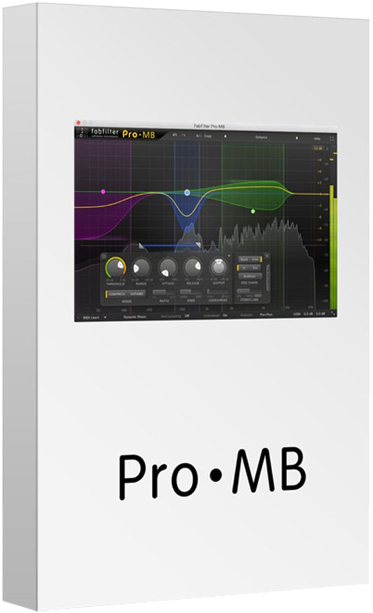 Fabfilter Pro-Mb Multiband Compressor And Expander - ProSound and Stage Lighting