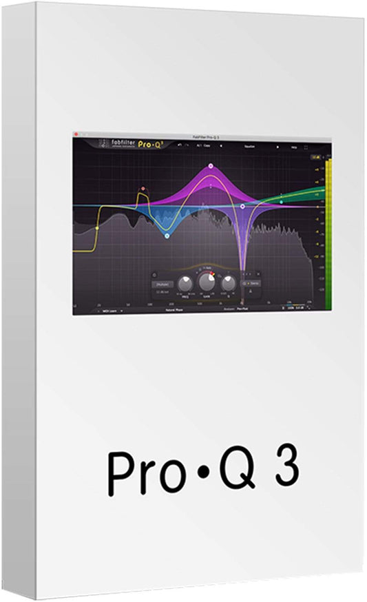 Fabfilter Pro-Q 3 24 Band Professional Eq - ProSound and Stage Lighting