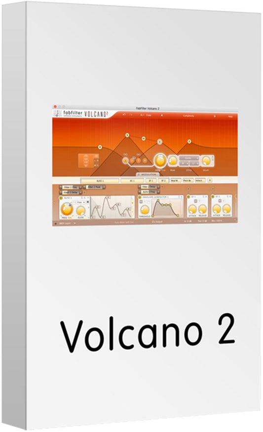 Fabfilter Volcano 2 Versatile Filter Effect Plug - ProSound and Stage Lighting