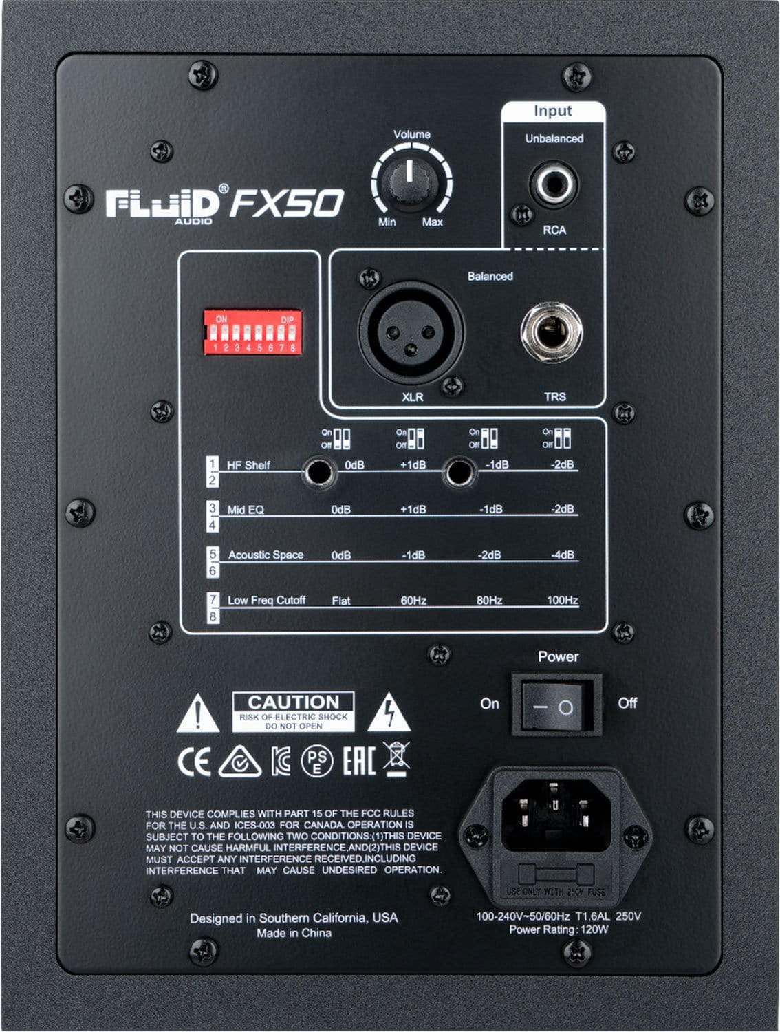Fluid Audio FX50 5-Inch Powered Reference Monitor - PSSL ProSound and Stage Lighting