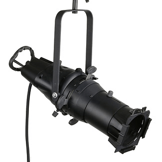 Leviton LEL19-0SB Ellipsoidal Spotlight, 19 Degree, LEO®, Enhanced Performance Fixture with Stage Pin - PSSL ProSound and Stage Lighting
