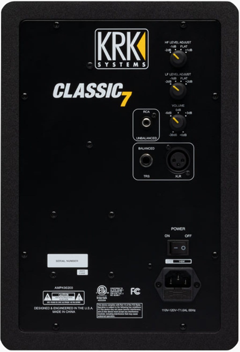 KRK CLASSIC 7 Inch Powered Studio Monitor - PSSL ProSound and Stage Lighting