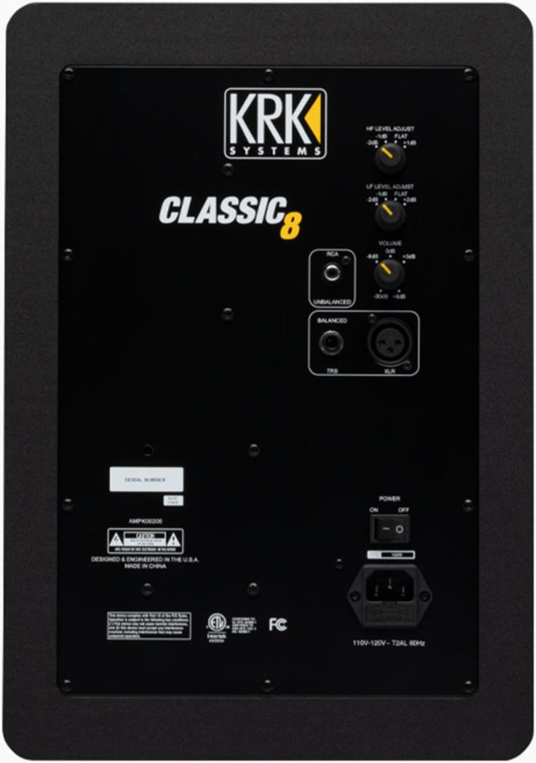 KRK CLASSIC 8 Inch Powered Studio Monitor - PSSL ProSound and Stage Lighting