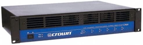 Crown CP660 6-Channel Audio Amplifier - PSSL ProSound and Stage Lighting