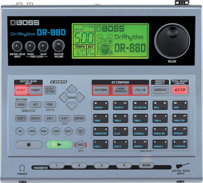 Boss DR-880 Rhythm-Programming Drum Machine - PSSL ProSound and Stage Lighting