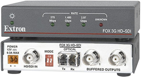 Extron FOX HD-SDI-SM 3G-SDI over Fiber Extender - ProSound and Stage Lighting