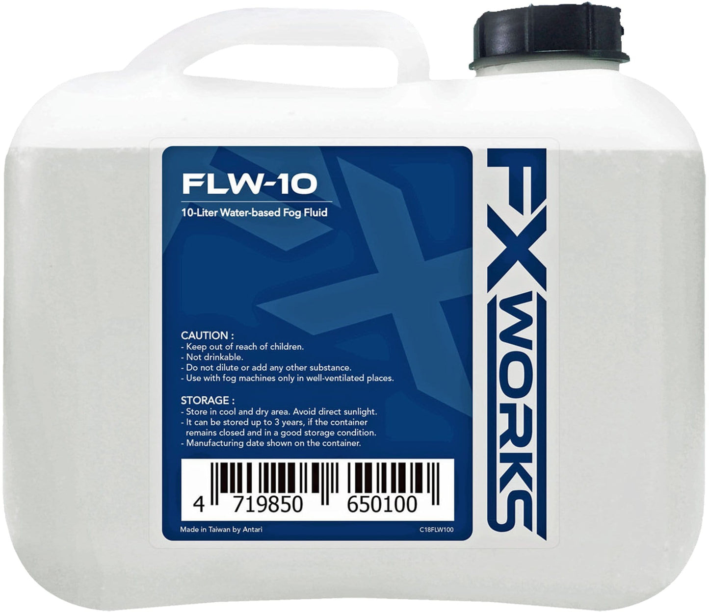 Antari FLW-10 FX Works Fog Fluid 10L - ProSound and Stage Lighting