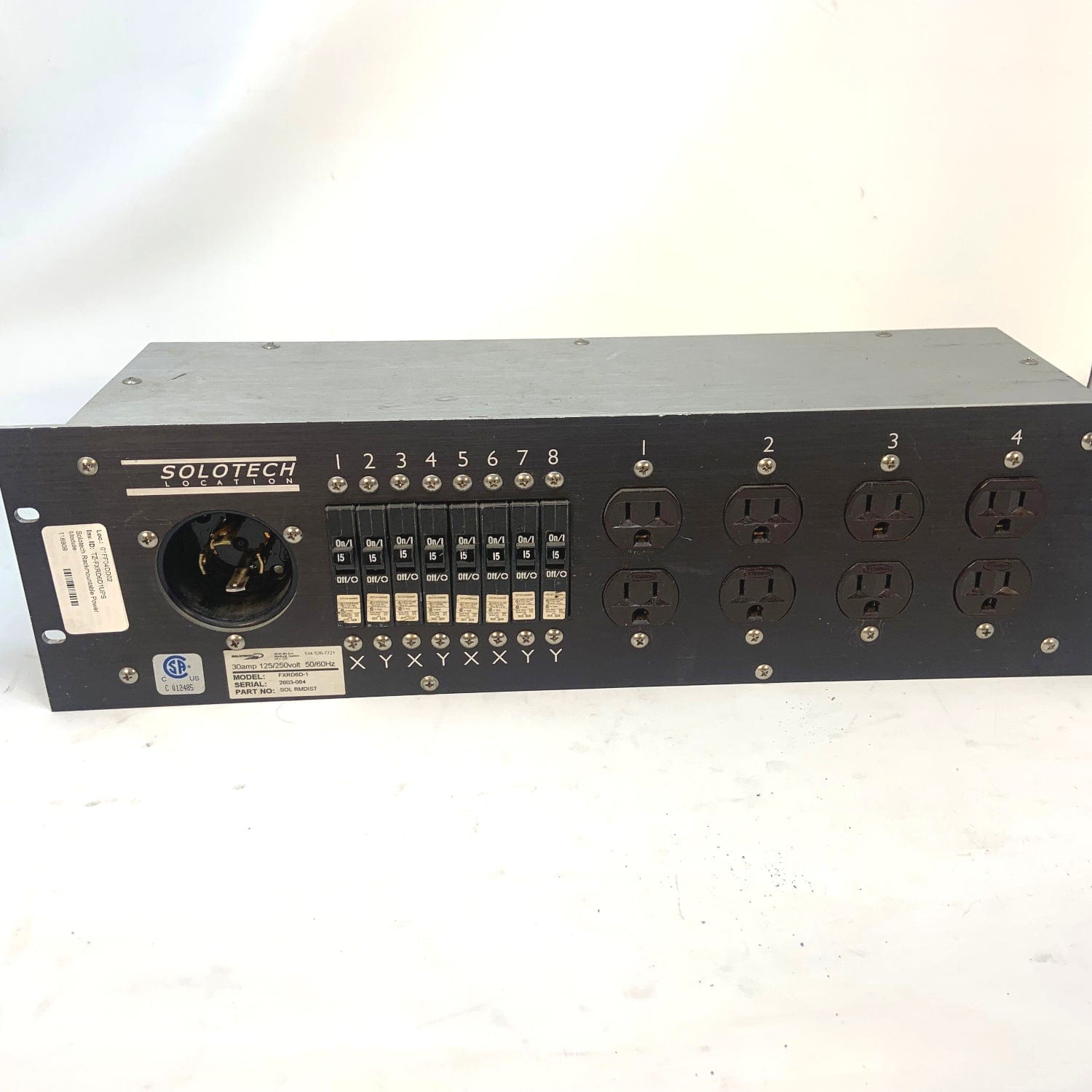 Solotech Rackmountable Power Module - PSSL ProSound and Stage Lighting
