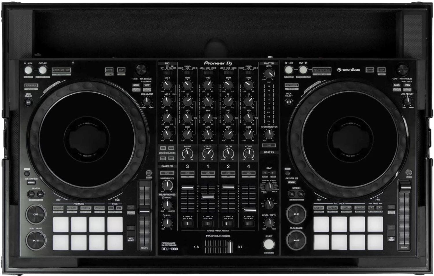 Odyssey FZDDJ1000BL Black Label Pioneer DJ DDJ-1000/1000SRT Controller Case