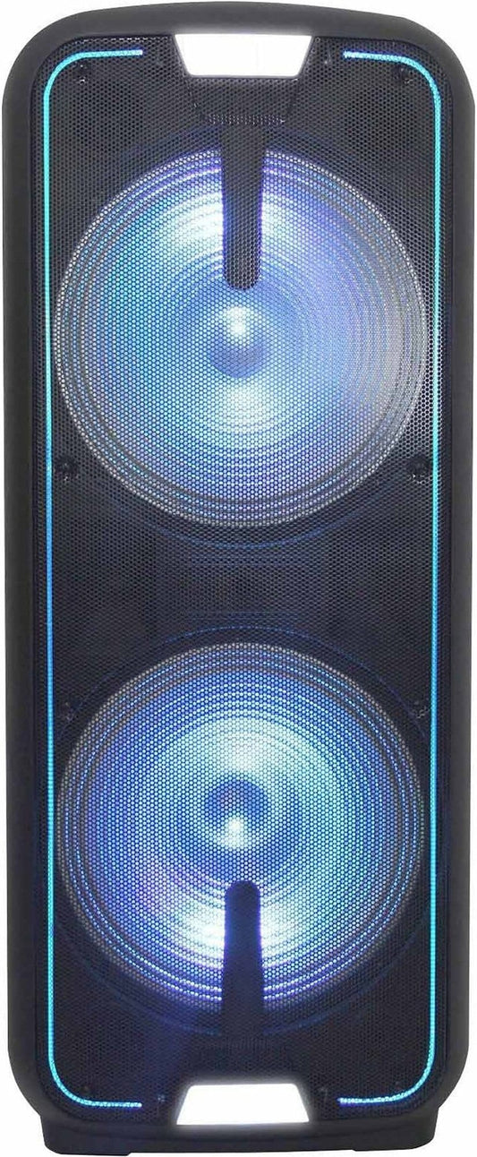Gemini GSX-L2515BTB Dual 15in Rechargeable Speaker - ProSound and Stage Lighting