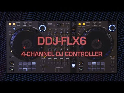 Pioneer DJ DDJ-FLX6-GT 4-Channel DJ Controller - Rekordbox, Serato, Virtual DJ