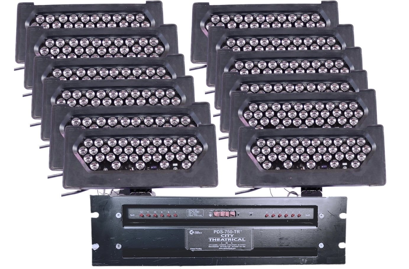 Color Kinetics ColorBlast TR RGB LED Fixture 12-Pack w/ PSU - PSSL ProSound and Stage Lighting