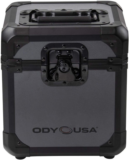 Odyssey K7060BLG Gray Record Case Holds 60 7-Inch Vinyl Records - ProSound and Stage Lighting