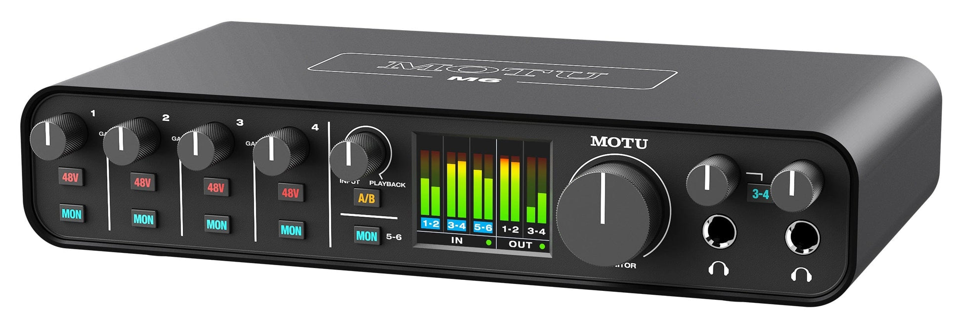 MOTU M6 6x4 USB-C Audio Interface - PSSL ProSound and Stage Lighting