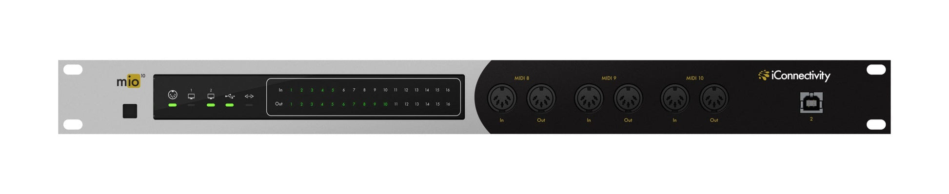 iConnectivity MIO 10-I/O USB, MIDI, Network Interface - PSSL ProSound and Stage Lighting