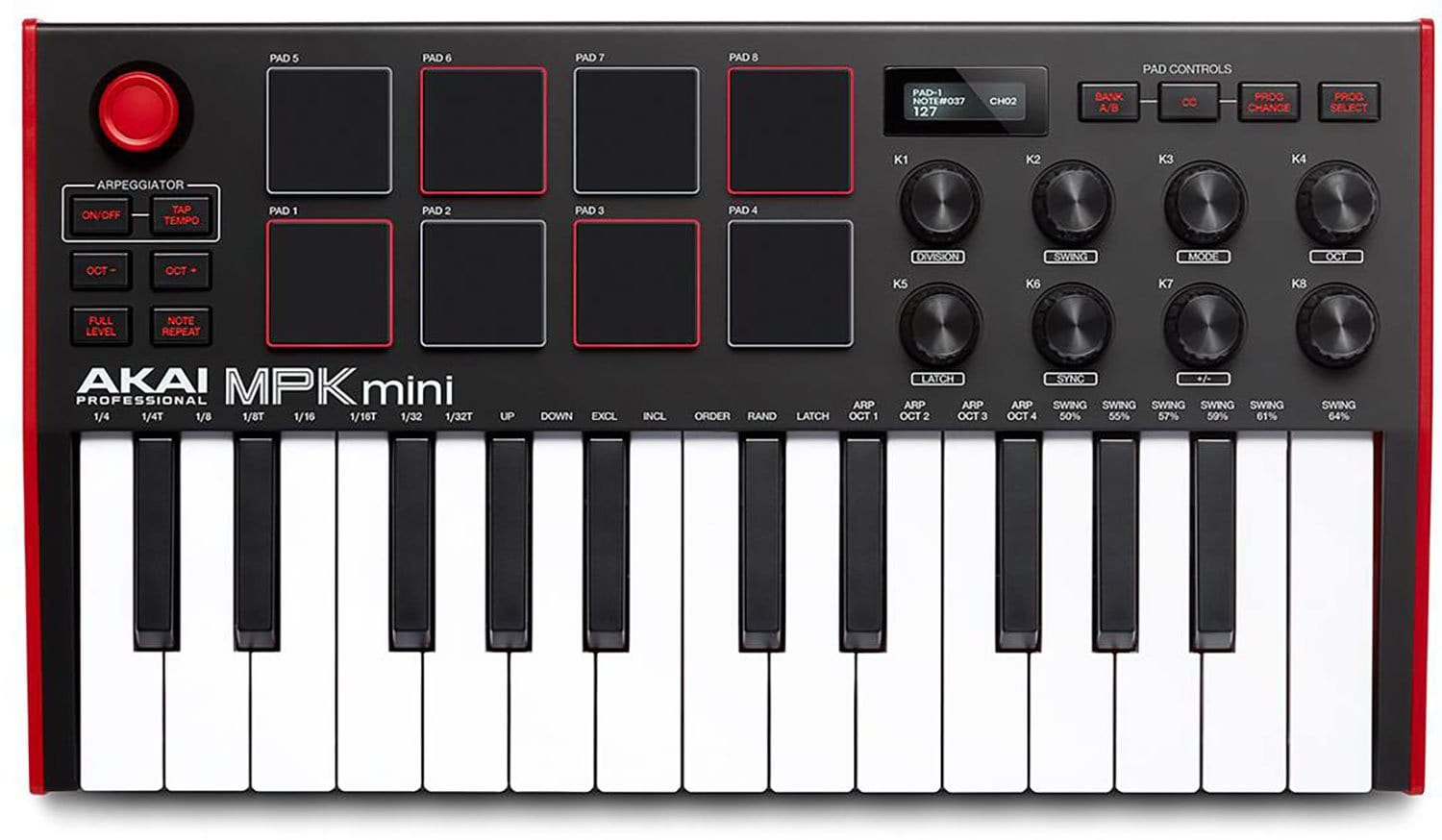 AKAI MPK Mini Mk3 USB Midi Keyboard Controller - ProSound and Stage Lighting