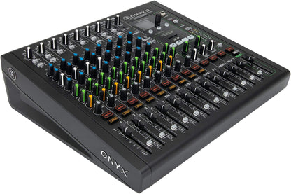Mackie Onyx12 12-Ch Analog Mixer w Multi-Track USB - ProSound and Stage Lighting