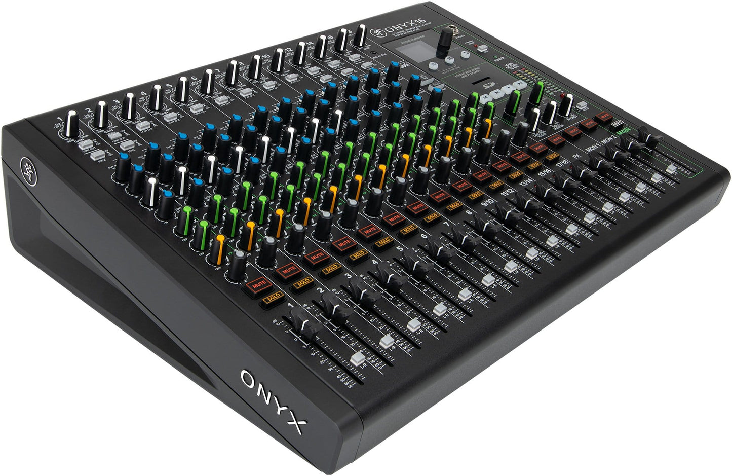 Mackie Onyx16 16-Ch Analog Mixer w Multi-Track USB - ProSound and Stage Lighting