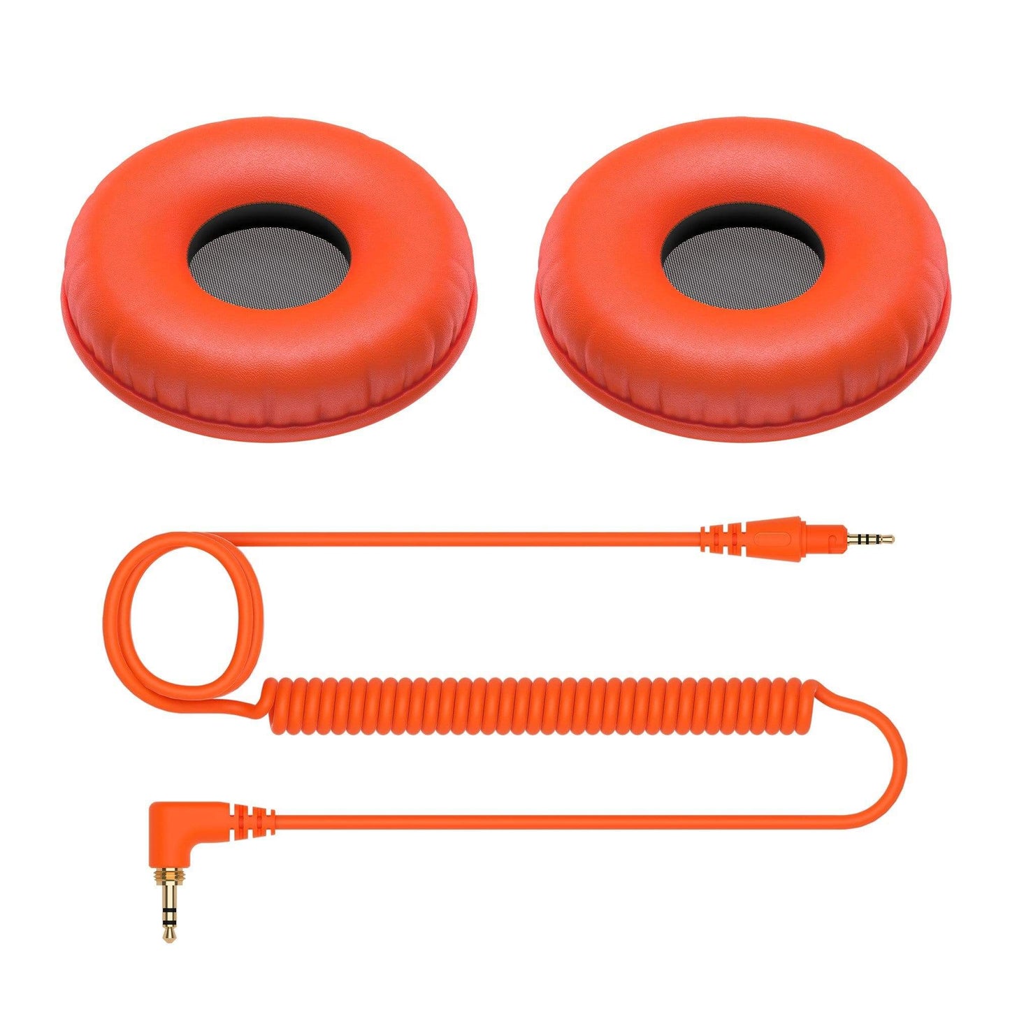 Pioneer CUE1 Series HC-CP08 Accessory Pack Ear Pads and Cable - Orange - PSSL ProSound and Stage Lighting