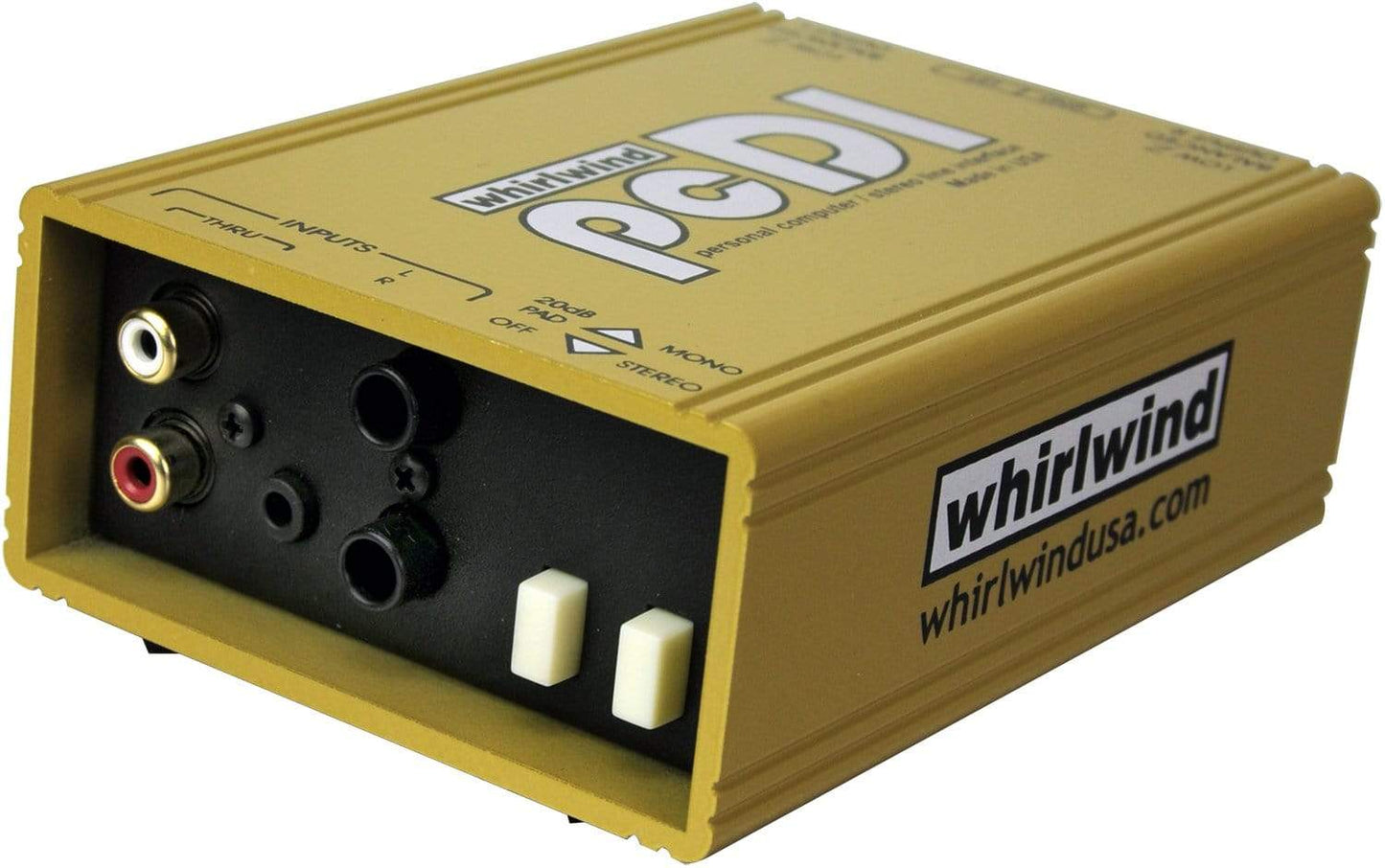 Whirlwind PCDI Passive Double Direct Box - ProSound and Stage Lighting