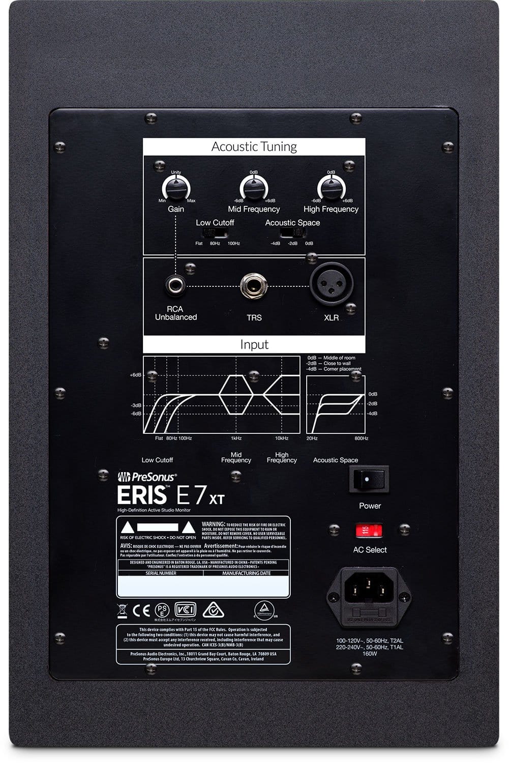 PreSonus Eris E7XT Near Field Studio Monitors - PSSL ProSound and Stage Lighting