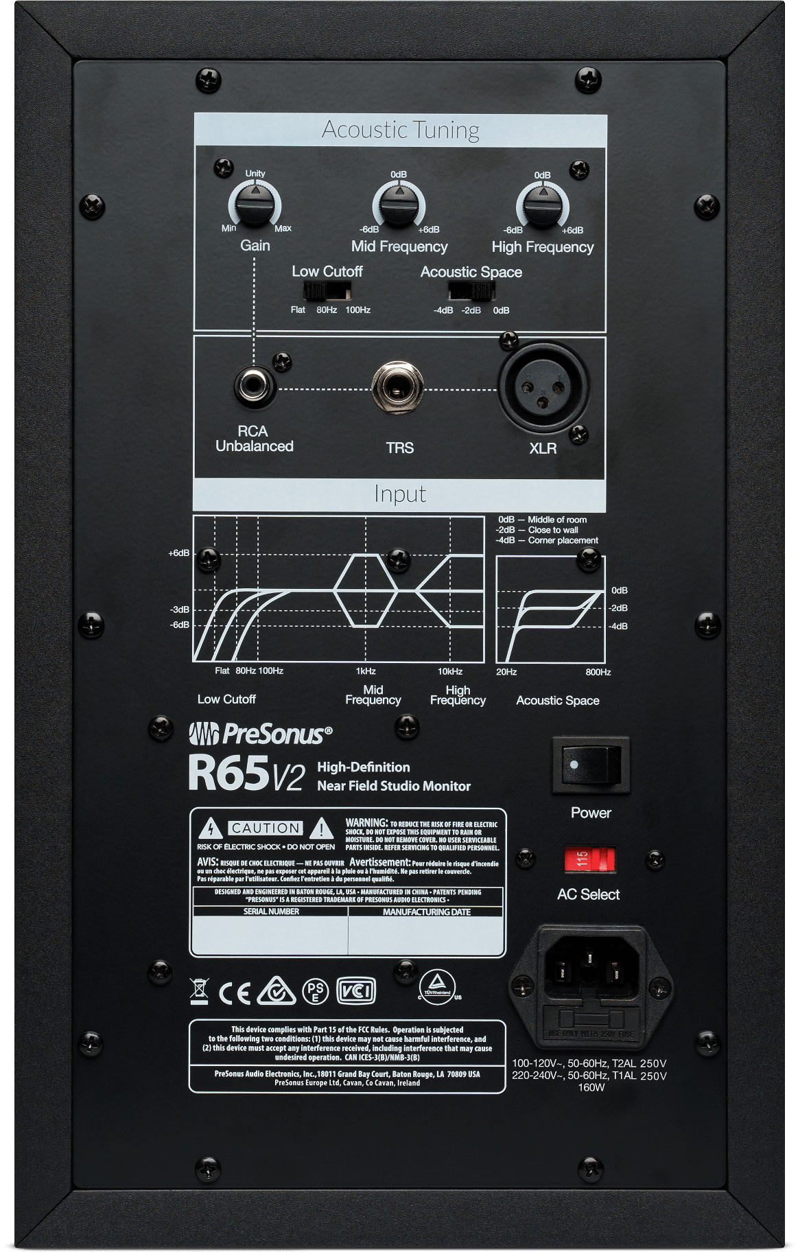 PreSonus R65 MKII 6.5-inch AMT Powered Studio Monitor - PSSL ProSound and Stage Lighting