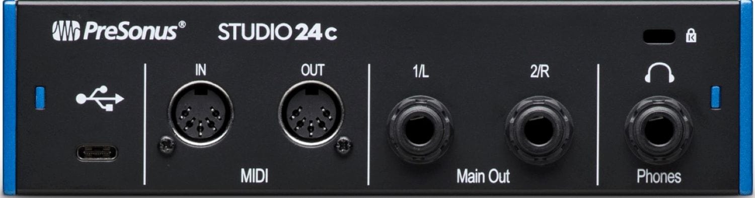 PreSonus Studio 24C 2x2 USB-C Audio Interface | PSSL ProSound and
