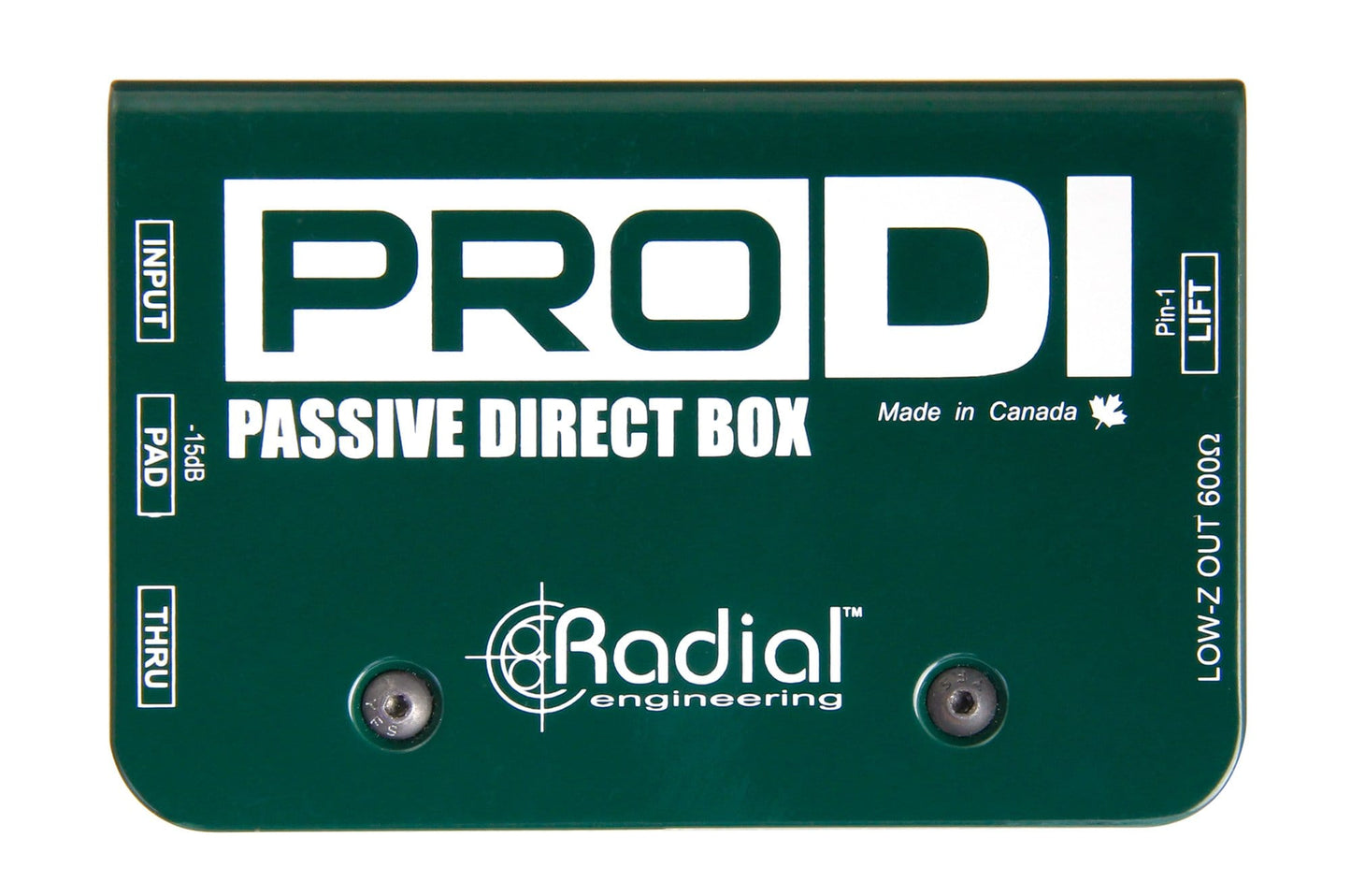 Radial ProDI Passive Direct Box - PSSL ProSound and Stage Lighting