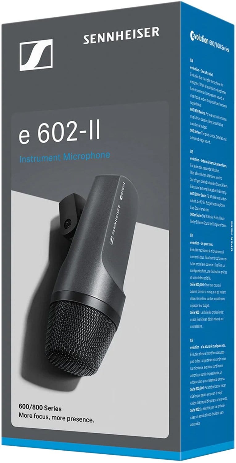 Sennheiser E602 Dynamic Cardioid Microphone - ProSound and Stage Lighting