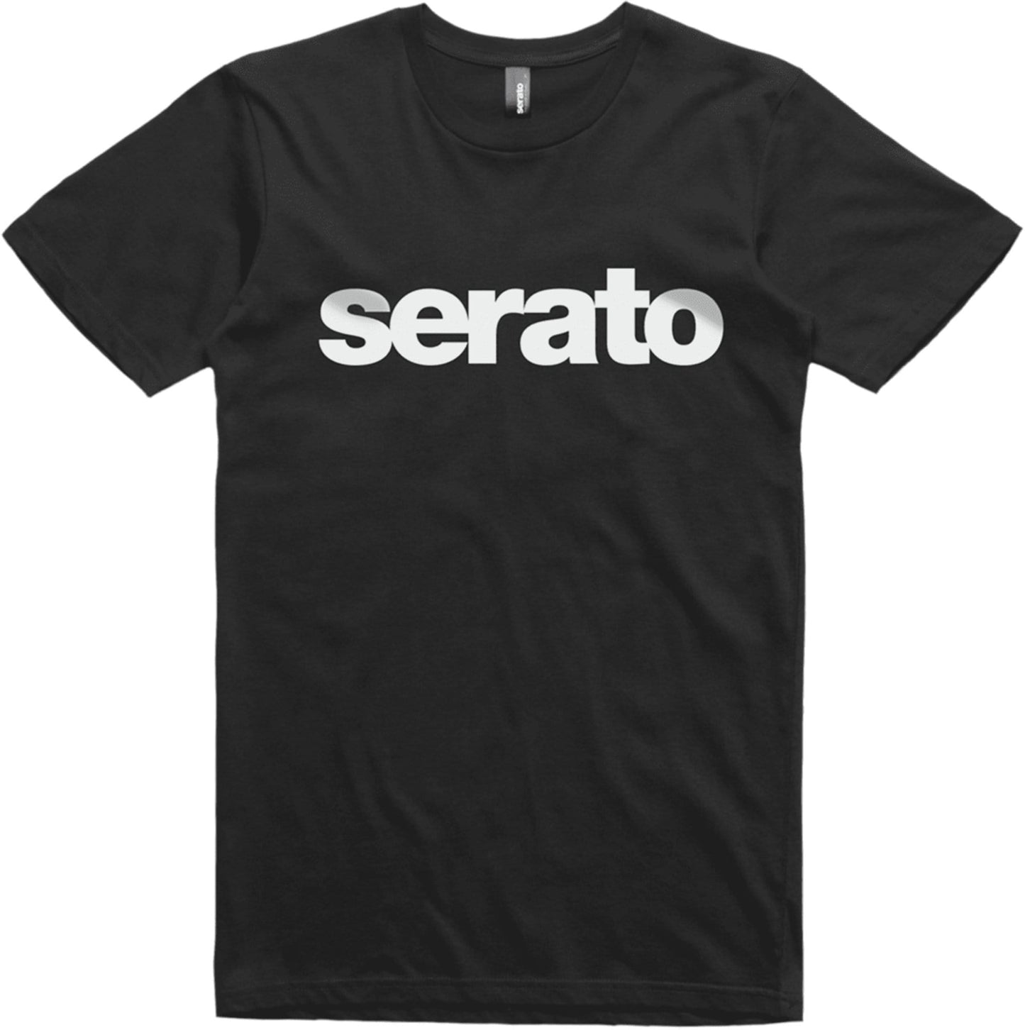 Serato Logo White on Black Mens XXL Shirt - PSSL ProSound and Stage Lighting