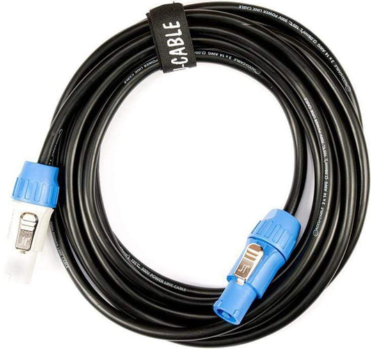 American DJ 15 Foot Locking Powercon Link Cable - PSSL ProSound and Stage Lighting