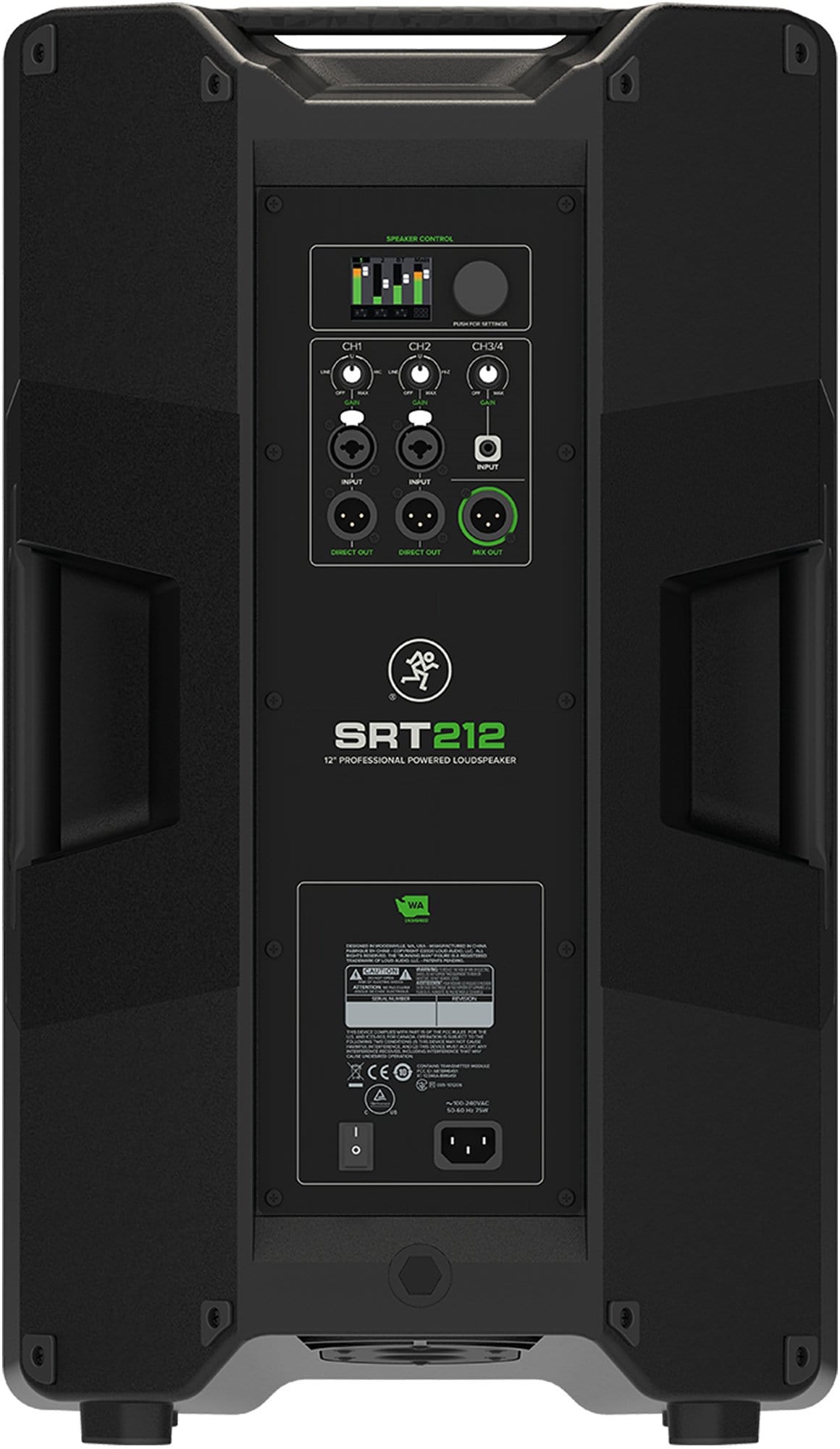 Mackie SRT212 12-Inch 1600W Powered Loudspeaker - ProSound and Stage Lighting