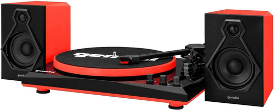 Gemini TT-900BR BT Turntable System with Speakers - ProSound and Stage Lighting