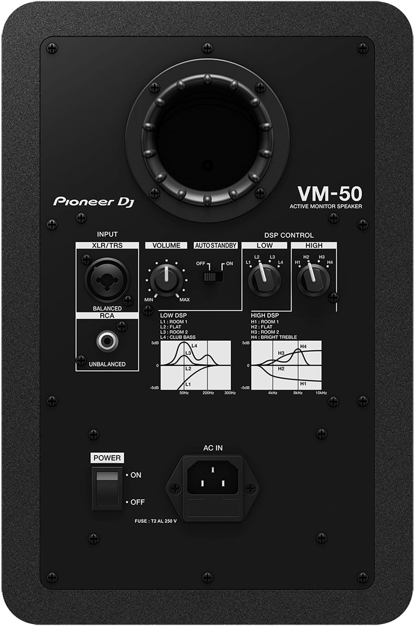 Pioneer DJ VM-50 5.25-Inch Active Studio Monitor - ProSound and Stage Lighting