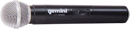 Gemini UHF-01M-F1 UHF Handheld Wireless Mic System - ProSound and Stage Lighting