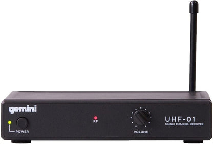 Gemini UHF-01M-F1 UHF Handheld Wireless Mic System - ProSound and Stage Lighting