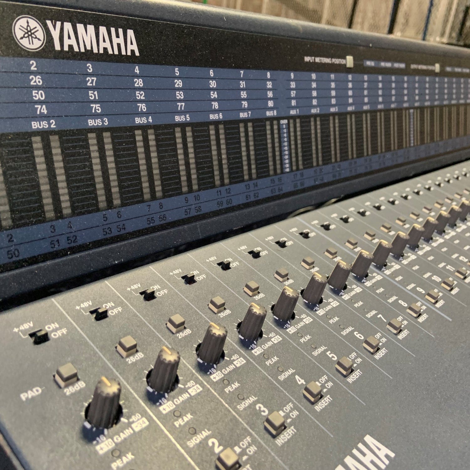 Yamaha DM 2000 96-Channel Digital Audio Mixing Console - PSSL ProSound and Stage Lighting